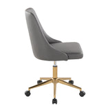 Marche - Contemporary Swivel Task Chair With Casters - Furniture Home Direct