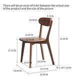 Simple Dining Chair, Solid Chair Table For Living Room Chair - Furniture Home Direct