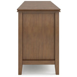 Artisan - TV Media Stand - Rustic Natural Aged Brown - Furniture Home Direct