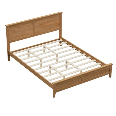 Modern Solid Wood Platform Bed - Furniture Home Direct