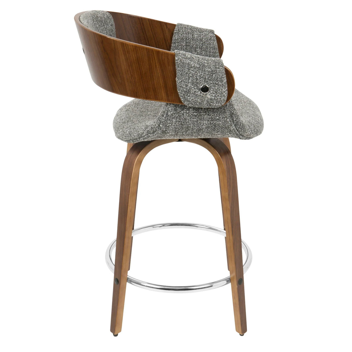 Elisa - Mid Century Modern Counter Stool (Set of 2) - Furniture Home Direct