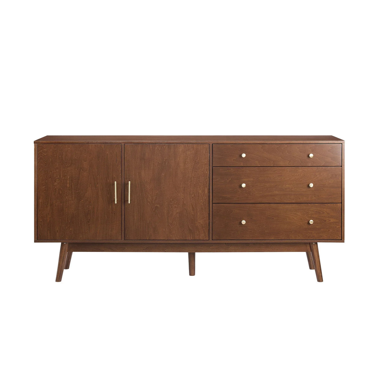 Mid-Century Modern Minimalist 2 Door Sideboard - Furniture Home Direct