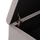 Monroe - Upholstered Storage Ottoman - Furniture Home Direct