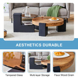 Detachable Double-Decker Coffee Table - Furniture Home Direct
