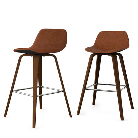 Randolph Bentwood - Counter / Bar Height Stool (Set of 2) - Furniture Home Direct