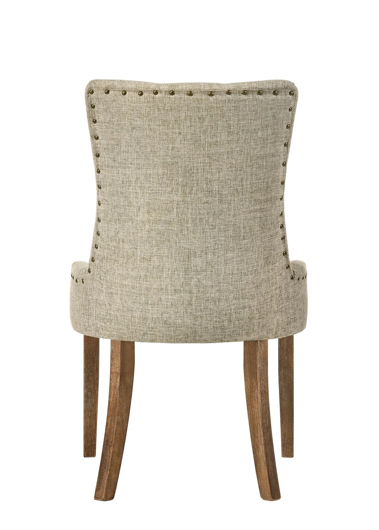Yotam - Side Chair (Set of 2) - Beige / Oak - Furniture Home Direct