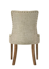 Yotam - Side Chair (Set of 2) - Beige / Oak - Furniture Home Direct