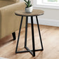 Accent Table, Side, Round Contemporary & Modern Modern Design - Furniture Home Direct
