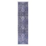 Maval - 2'6'' X 10' Washable Runner Rug - Anthracite - Furniture Home Direct