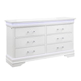 Charlston - 5 Piece Bedroom Set With LED Headboard - Furniture Home Direct