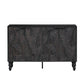 Modern TV Stand With 2 Spacious Storage Space And Anti-Tip Device - Furniture Home Direct