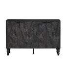 Modern TV Stand With 2 Spacious Storage Space And Anti-Tip Device - Furniture Home Direct