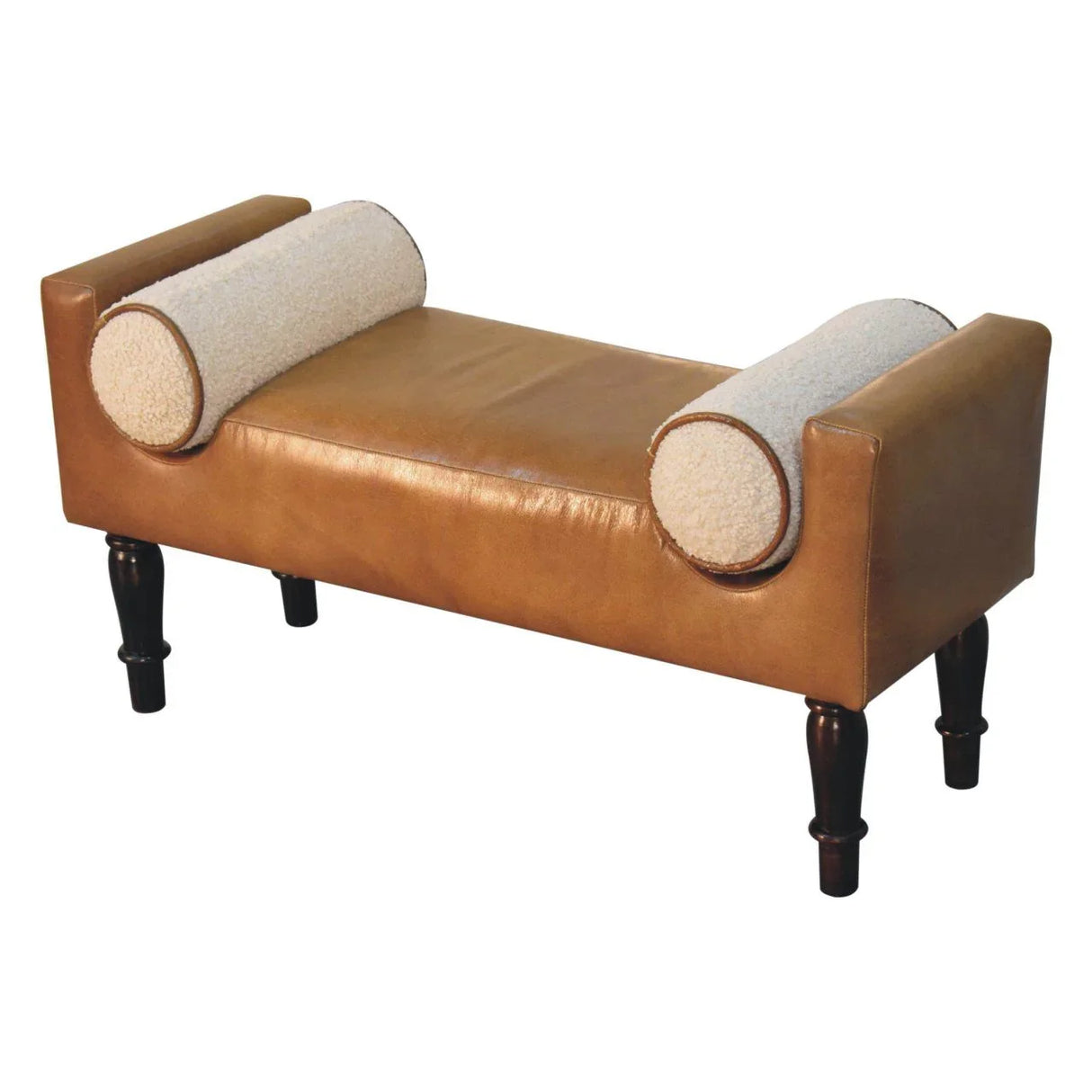Buffalo - Chester Bench - Walnut - Furniture Home Direct