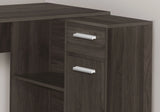 Computer Desk, Home Office, Corner, Storage Drawers, L Shape, Contemporary & Modern - Furniture Home Direct