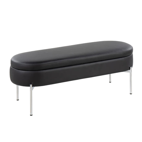 Chloe - Contemporary / Glam Bench - Furniture Home Direct