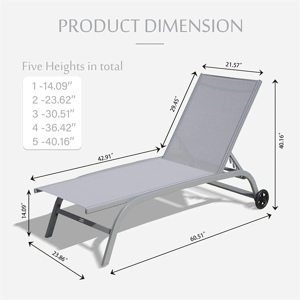 Chaise Lounge Outdoor Set of 2 - Furniture Home Direct