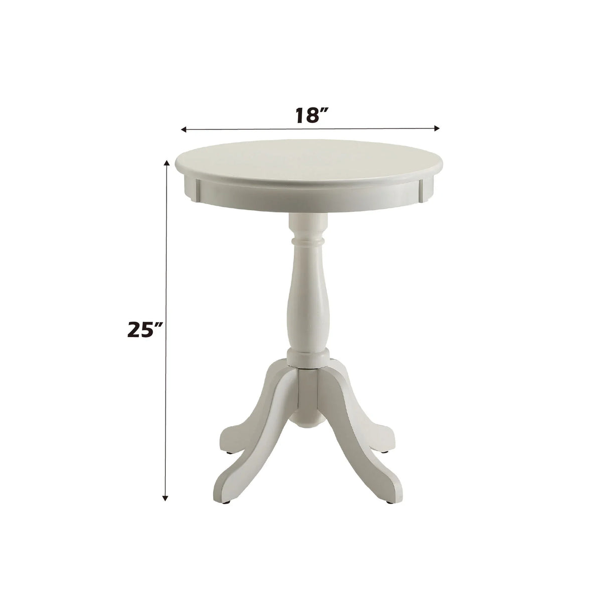 Alger - Accent Table - White - Furniture Home Direct