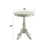 Alger - Accent Table - White - Furniture Home Direct