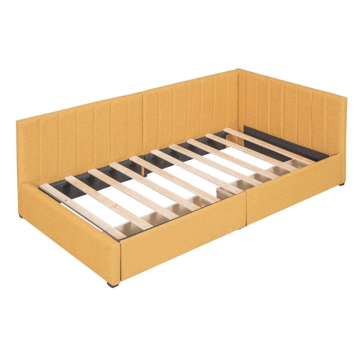 Upholstered Daybed, Sofa Bed Frame, No Box Spring Needed - Furniture Home Direct