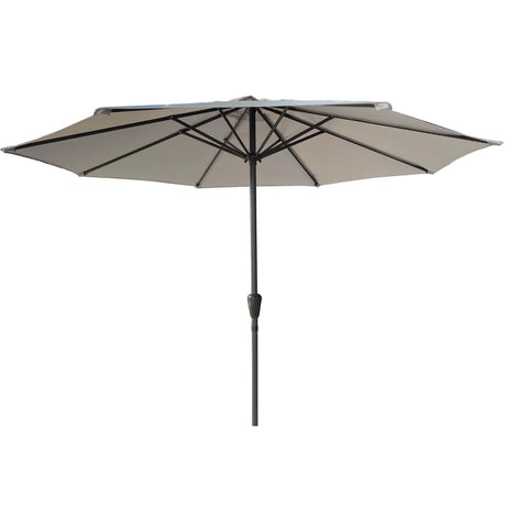 Patio Market Umbrella With 8 Steel Ribs, UV-Resistant And Waterproof Canopy - Furniture Home Direct