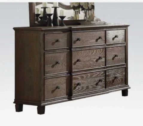 Baudouin - Weathered Dresser - Oak - Furniture Home Direct