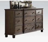 Baudouin - Weathered Dresser - Oak - Furniture Home Direct