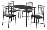 5 Pieces Dining Table Set, Small, Rectangular - Furniture Home Direct