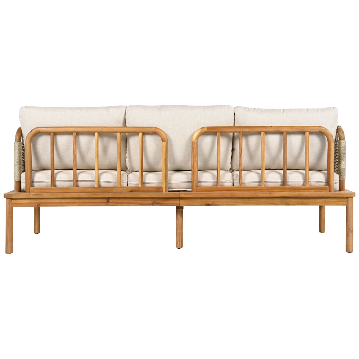 3-piece Outdoor Acacia Patio Set - Furniture Home Direct