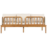 3-piece Outdoor Acacia Patio Set - Furniture Home Direct