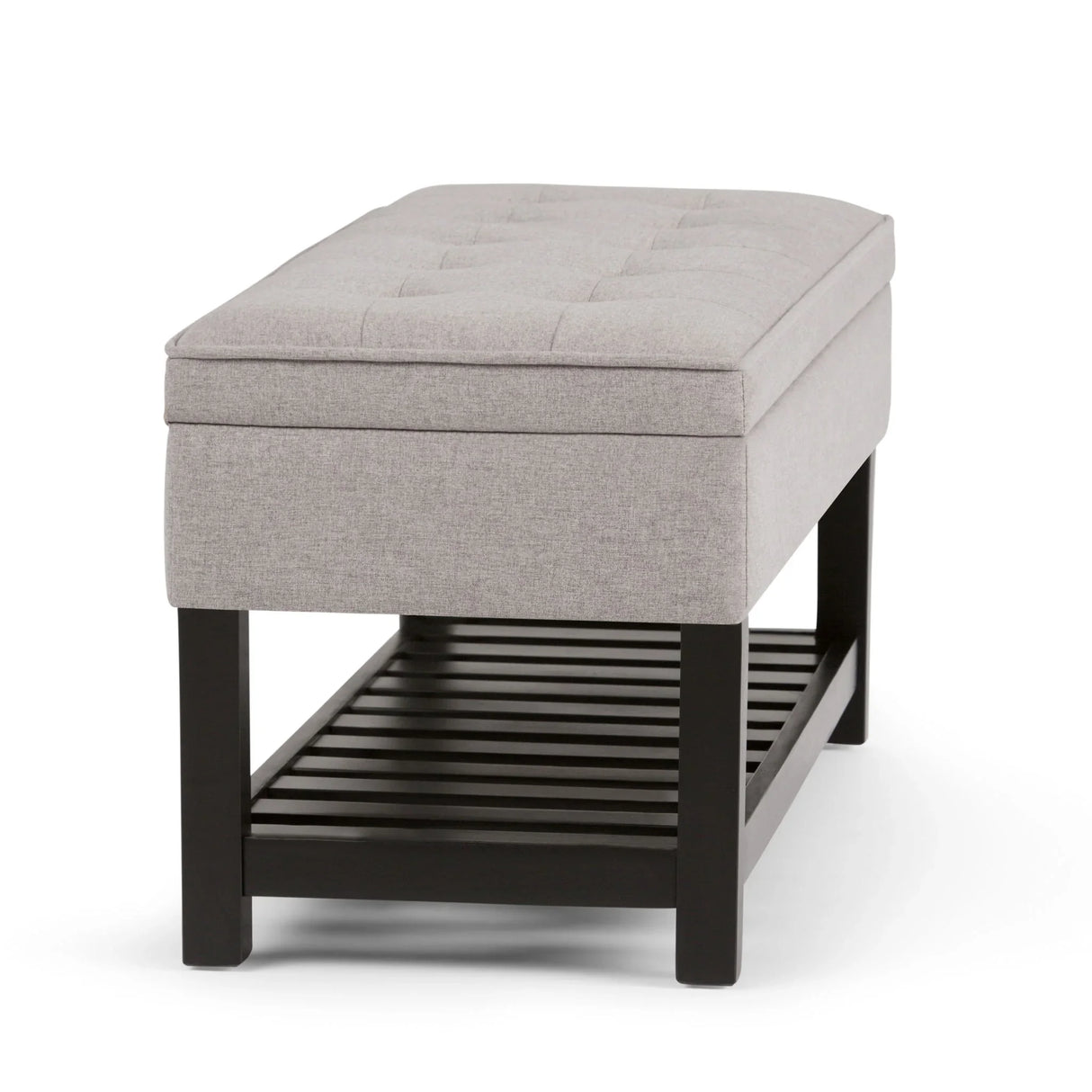 Cosmopolitan - Storage Ottoman Bench With Open Bottom - Furniture Home Direct
