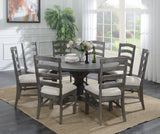 Rusti - Upholstered Dining Chairs (Set of 2) - Brown - Furniture Home Direct