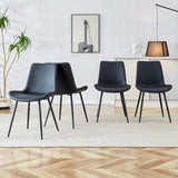 Modern Medieval Style Restaurant Cushioned Chairs With Suede Backrests - Furniture Home Direct