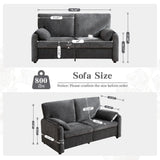 Modern Minimalist Down Filled Sofa - Furniture Home Direct