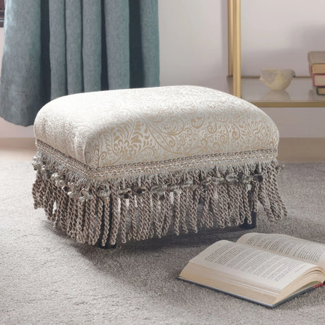 Fiona - Handcrafted Accent Footstool Ottoman - Furniture Home Direct