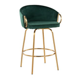 Claire - Contemporary & Glam Counter Stool (Set of 2) - Furniture Home Direct