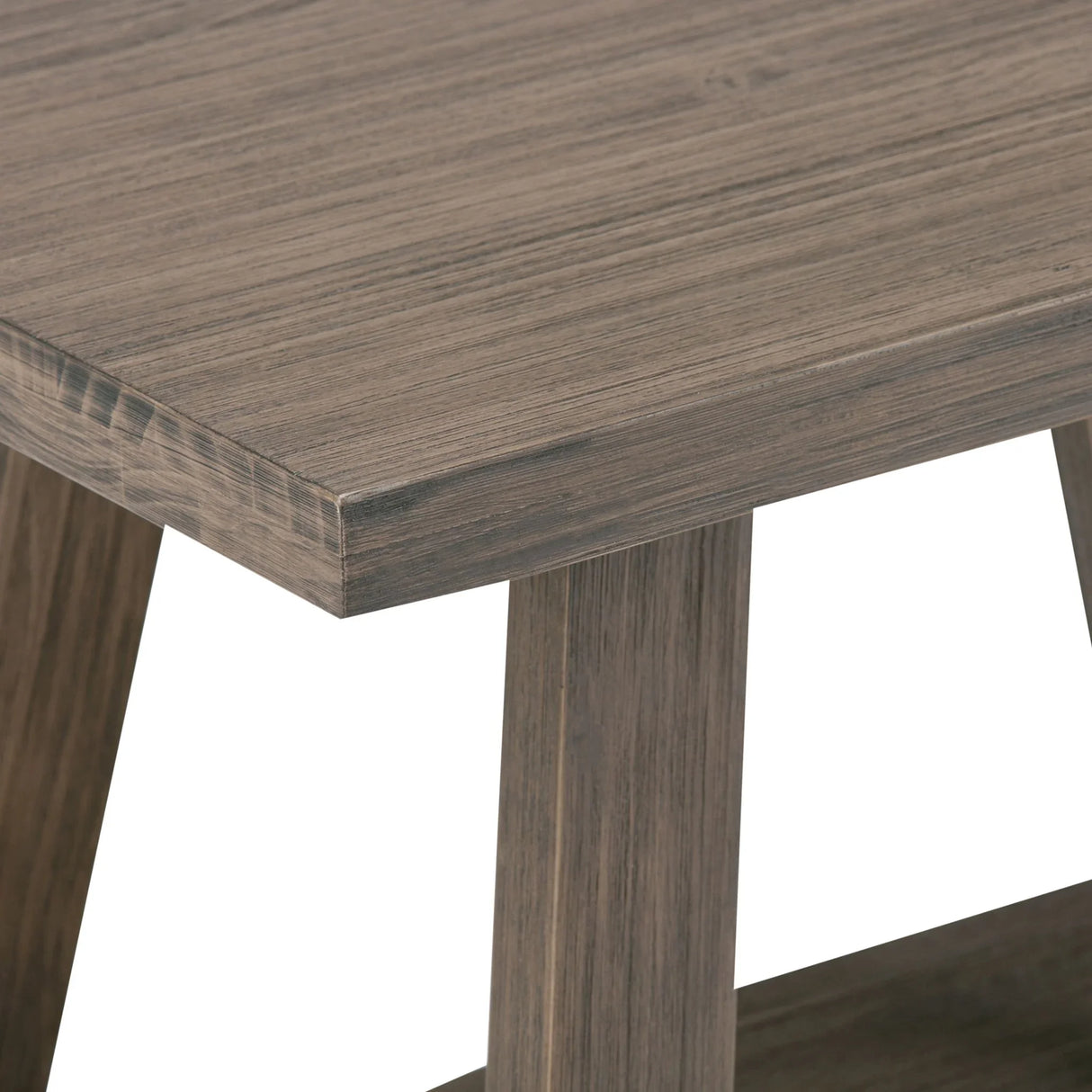 Dylan - Entryway Bench - Driftwood - Furniture Home Direct
