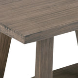 Dylan - Entryway Bench - Driftwood - Furniture Home Direct