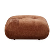 Carrick - Sandwich Mesh Ottoman - Rustic Brown - Furniture Home Direct