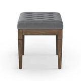 Waverly - Upholstered Tufted Ottoman Bench - Furniture Home Direct
