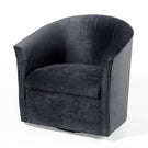 Eden - Swivel Chair With Microfiber Upholstery And Hardwood Frame - Furniture Home Direct