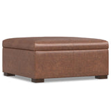 Gabbie - Coffee Table Upholstered Storage Ottoman - Furniture Home Direct
