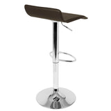 Ale - Contemporary Adjustable Barstool (Set of 2) - Furniture Home Direct