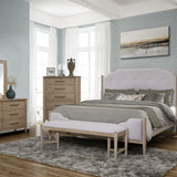 Open Nightstand With 2 Drawers - Furniture Home Direct