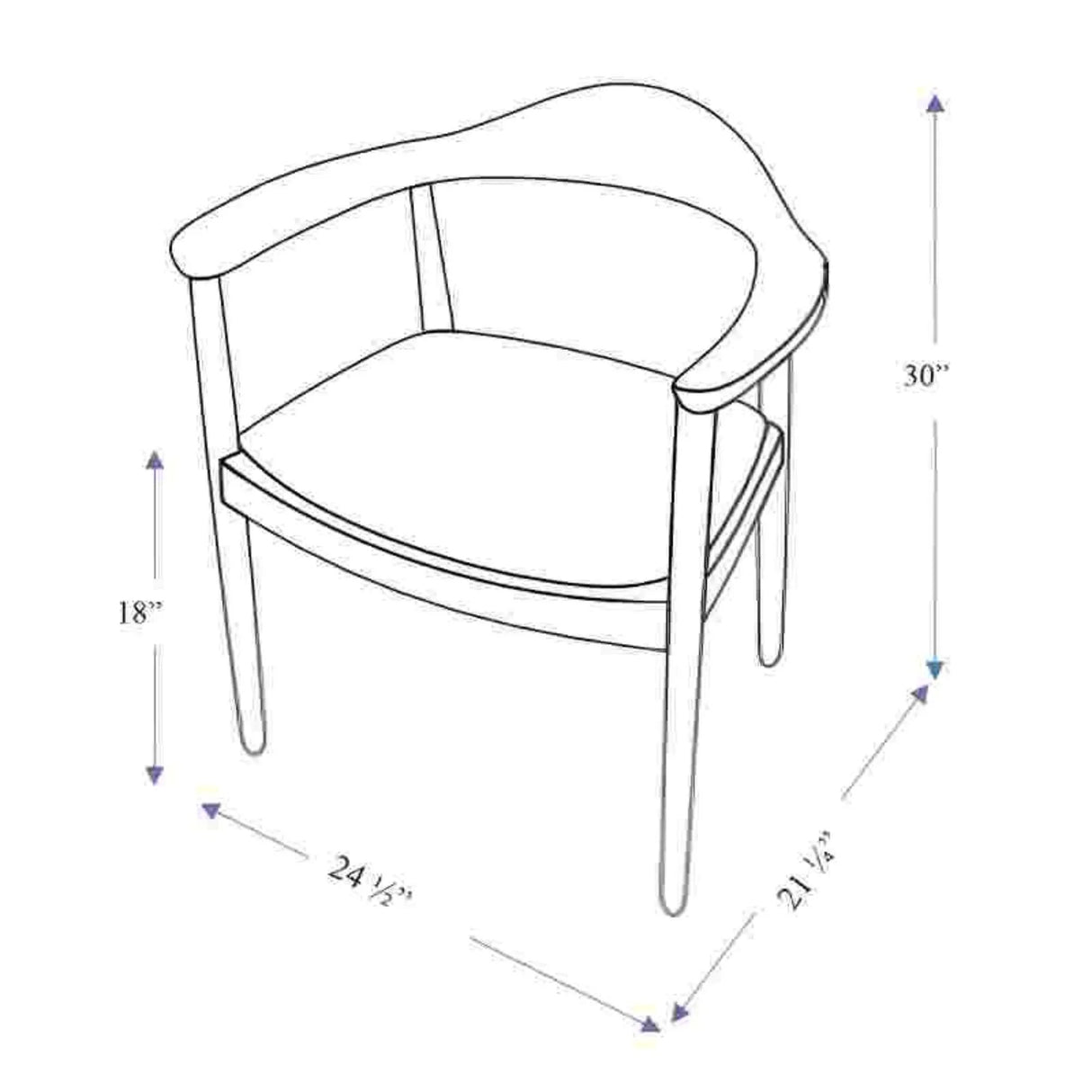 Kelly - Mid-Century Modern Dining Chair - Furniture Home Direct