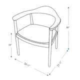 Kelly - Mid-Century Modern Dining Chair - Furniture Home Direct