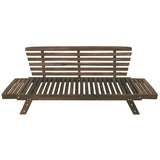 Outdoor Sofa with Adjustable Armrests - Beige - Furniture Home Direct