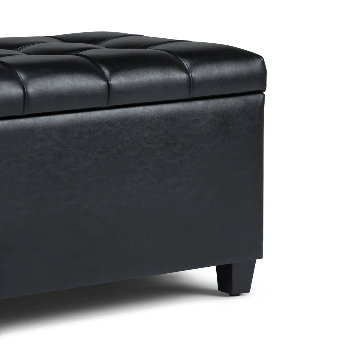 Sienna - Upholstered Storage Ottoman Bench - Furniture Home Direct