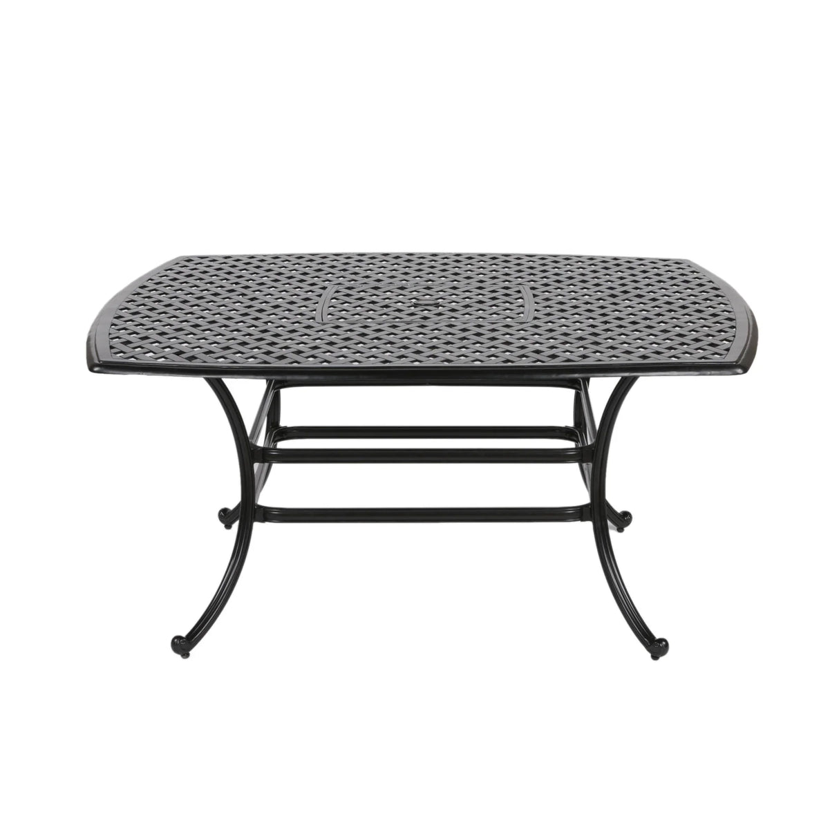 64" Square Dining Table - Dark Lava Bronze - Furniture Home Direct