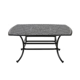 64" Square Dining Table - Dark Lava Bronze - Furniture Home Direct