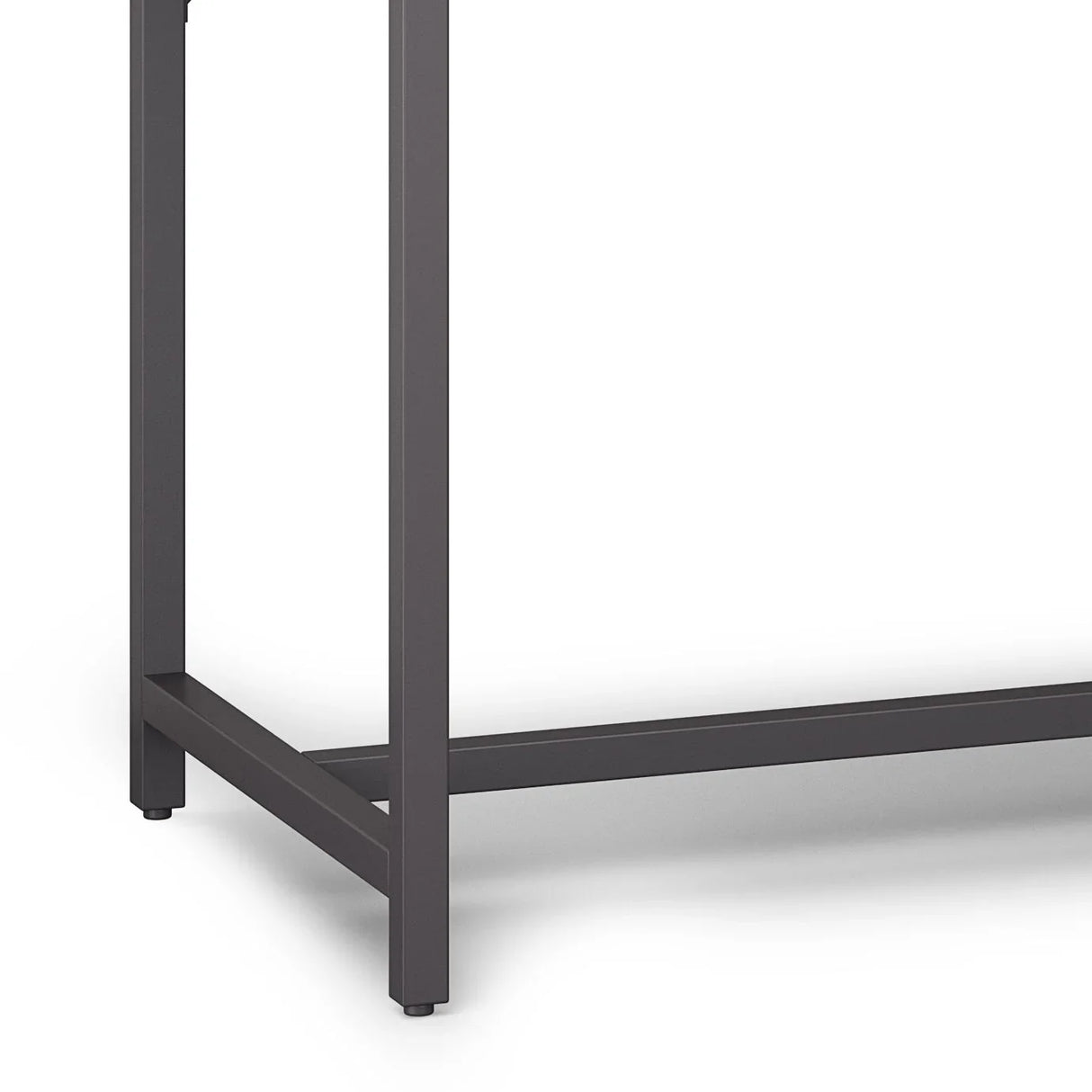 Banting - Mid Century Wide Desk, Handcrafted - Furniture Home Direct